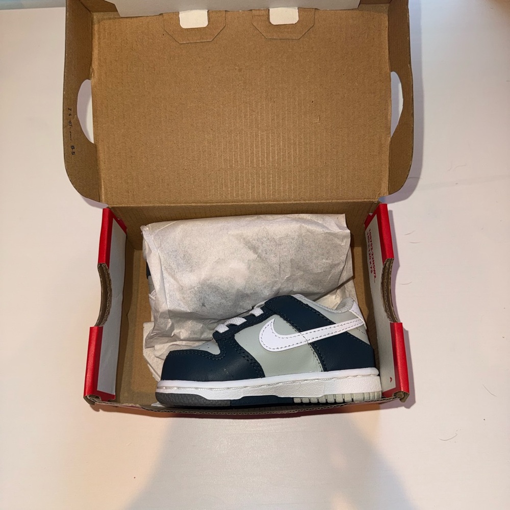 Nike Kids' Black and Gray Nike Dunks - Picture 3 of 5
